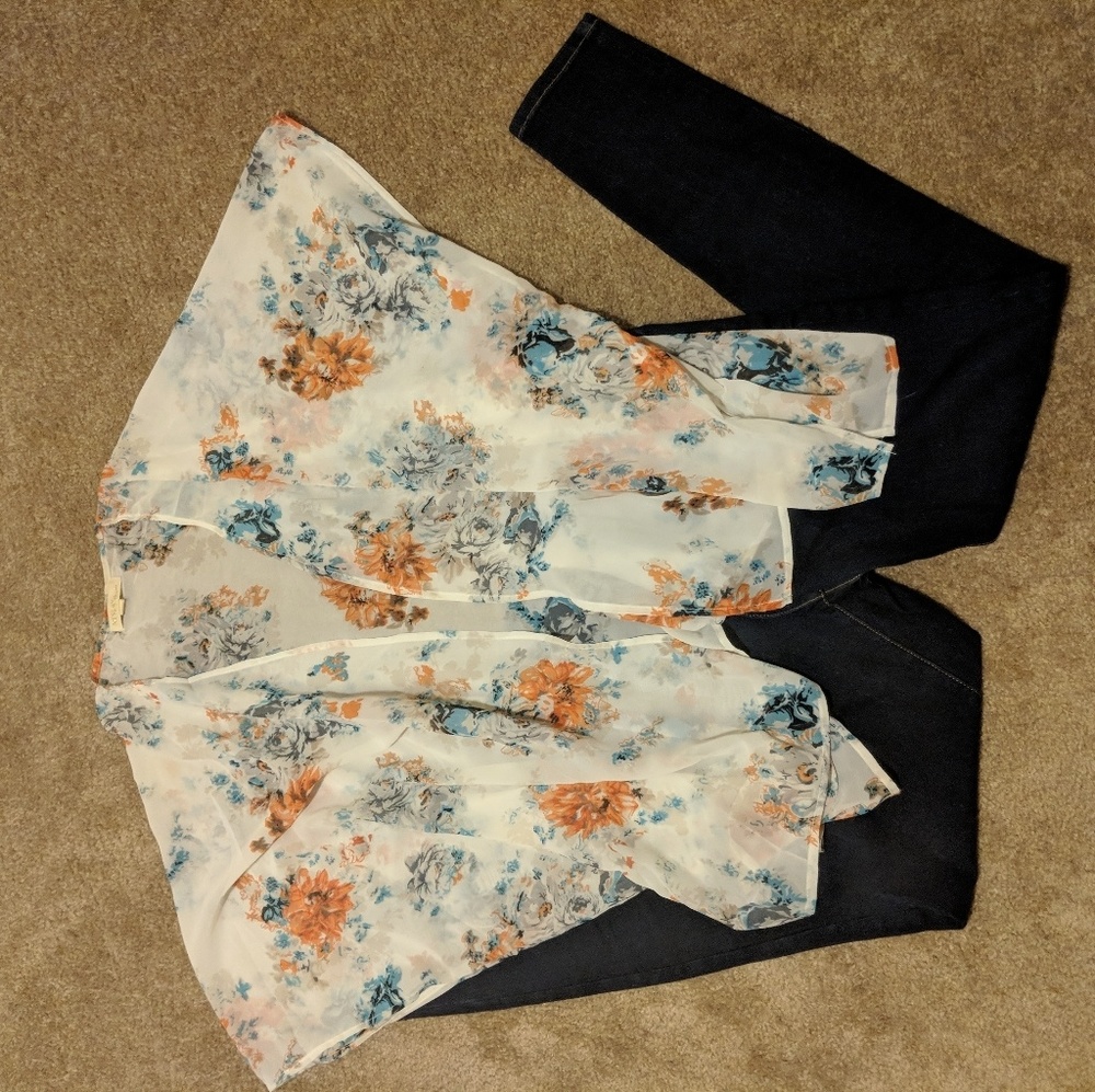Sheer kimono